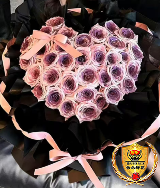 【偏爱无解】33朵乌梅子酱搭配玩偶鲜花花束十月鲜花礼物周年纪念日惊喜礼物送对象送闺蜜花店配送